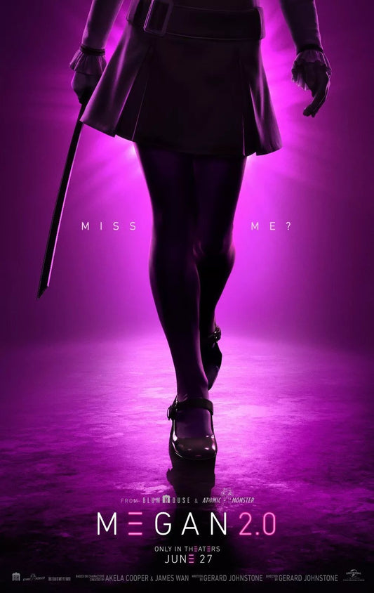 2025 Megan 2.0 Movie Poster M3Gan She'S More Than A Toy She'S Family