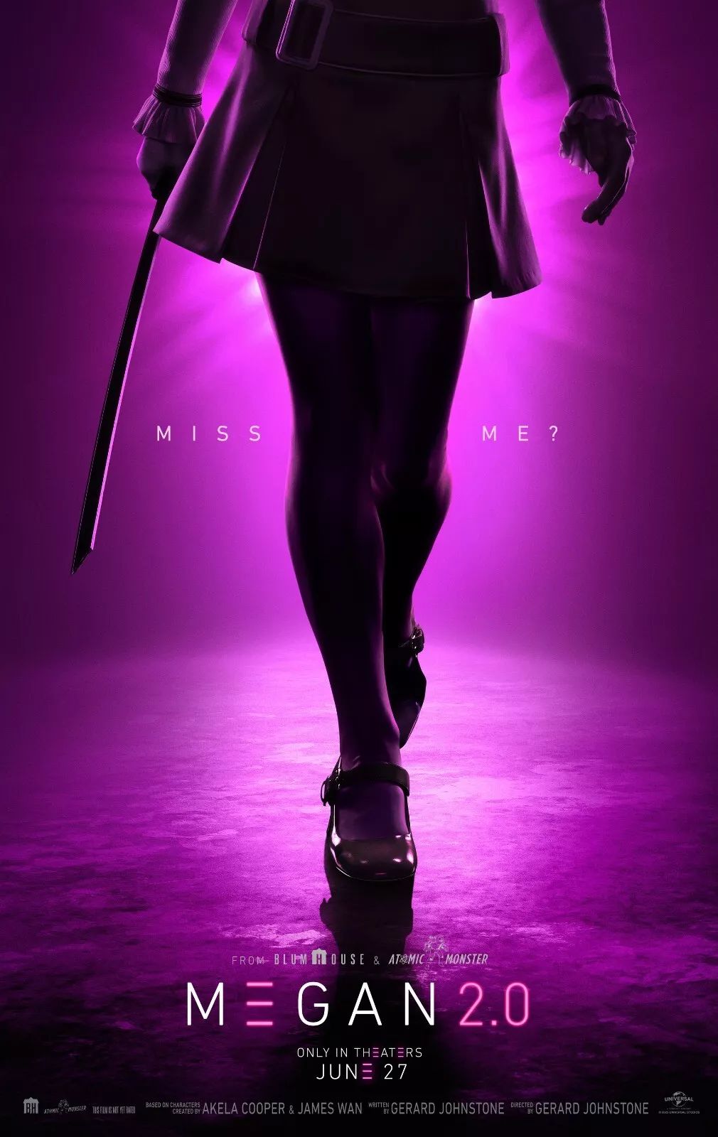 2025 Megan 2.0 Movie Magnet M3Gan She'S More Than A Toy She'S Family