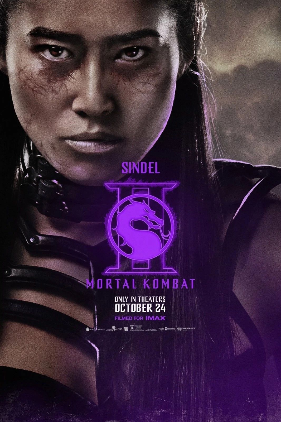 2025 Mortal Kombat 2 Movie Keychain Liu Kang Sub Zero Sonya Blade Kano