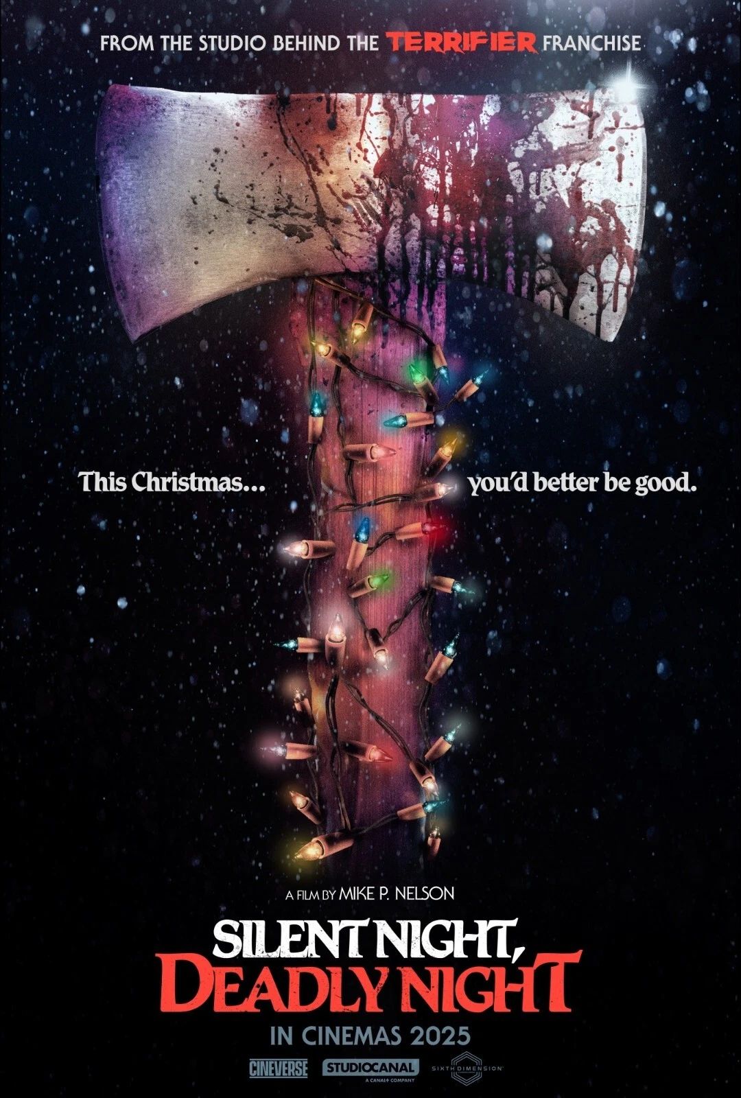 2025 Silent Night Deadly Night Movie Magnet Santa Claus Horror