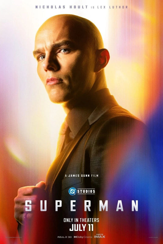 2025 Superman Movie Poster Clark Kent Lois Lane Dc David Corenswet