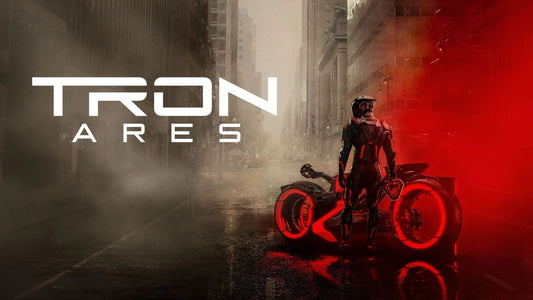 2025 Tron Ares Movie Poster Jared Leto Greta Lee Jeff Bridges