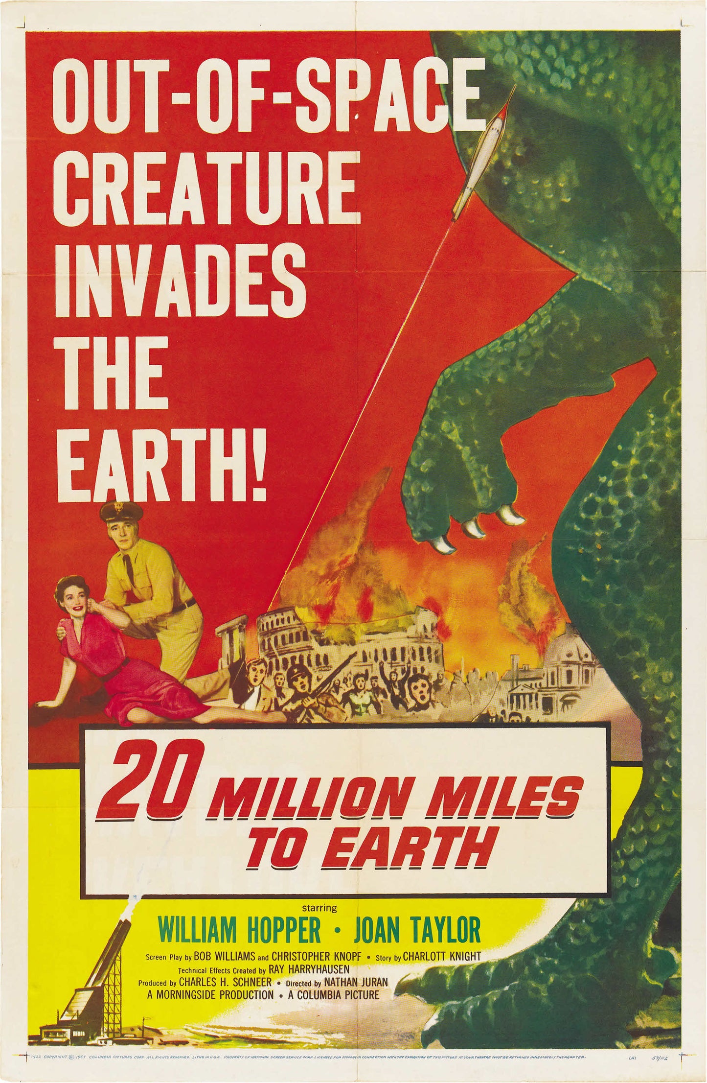 20 Million Miles To Earth 02 Movie Poster