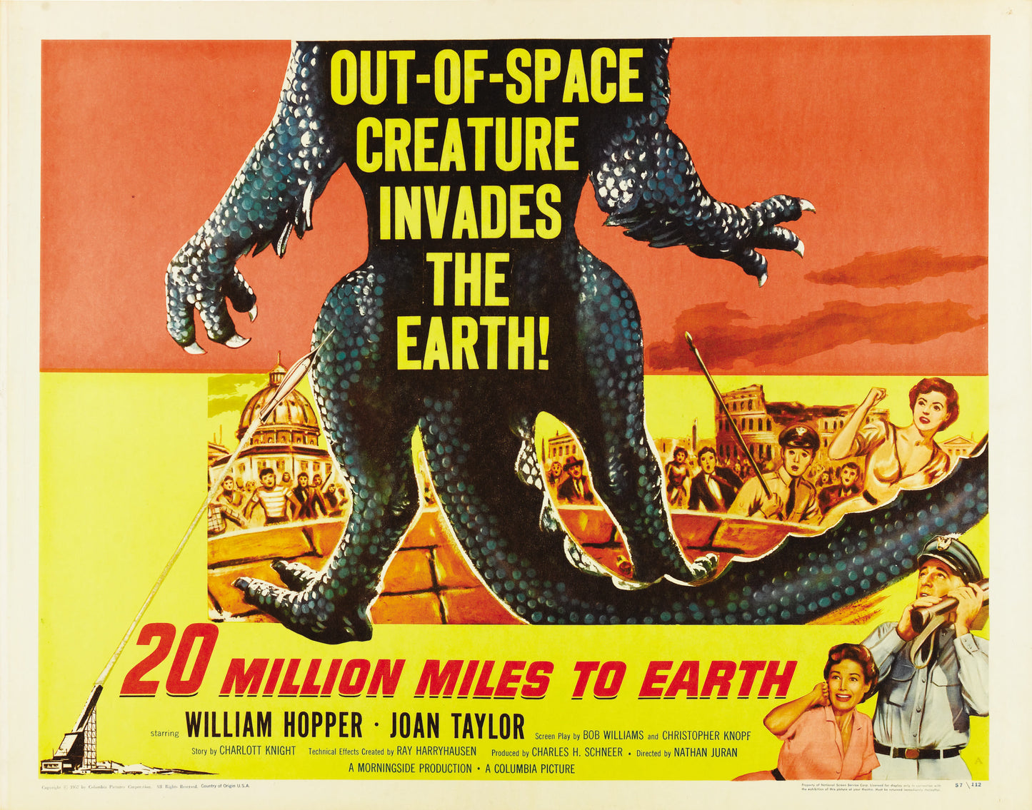 20 Million Miles To Earth 04 Movie Magnet