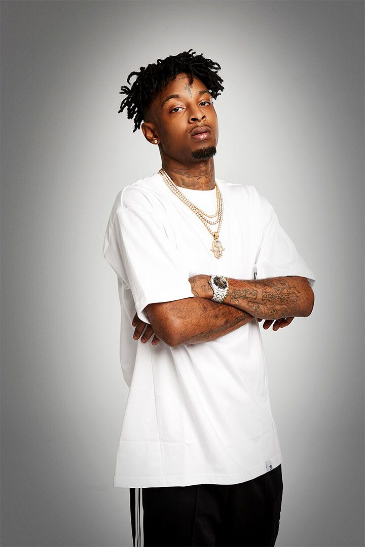 21 Savage Hip Hop Trap Rap Star Music Cover Album Wall Art Home Poster