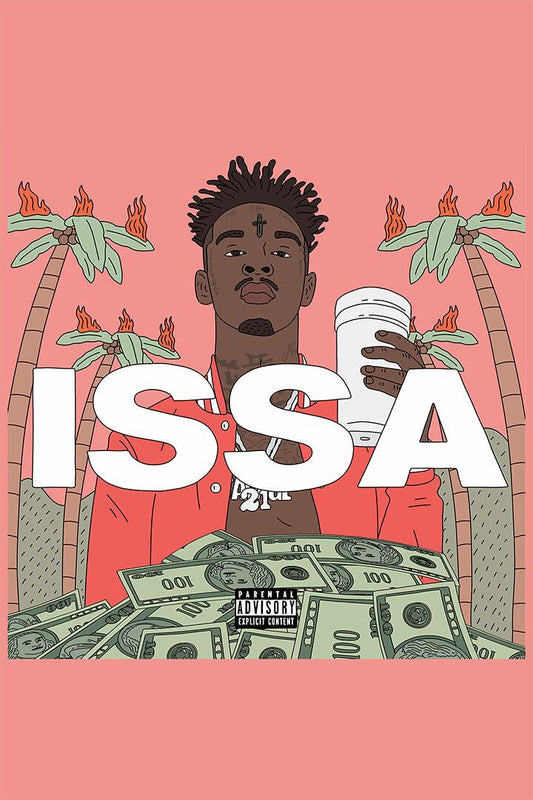 21 Savage Issa Singer Music Album I Was 21 Wild Wall Home Decor Jigsaw Puzzle