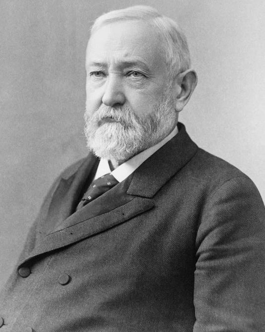 23Rd U.S.Webp. President Benjamin Harrison Glossy Magnet Portrait Print