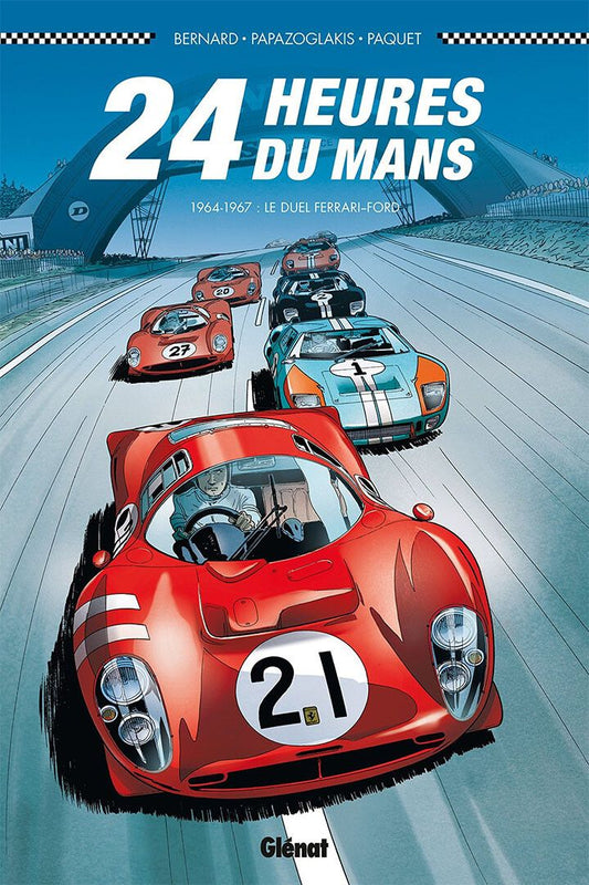 24 Heures Le Mans 19641967 Vintage Racing Travel Jigsaw Puzzle
