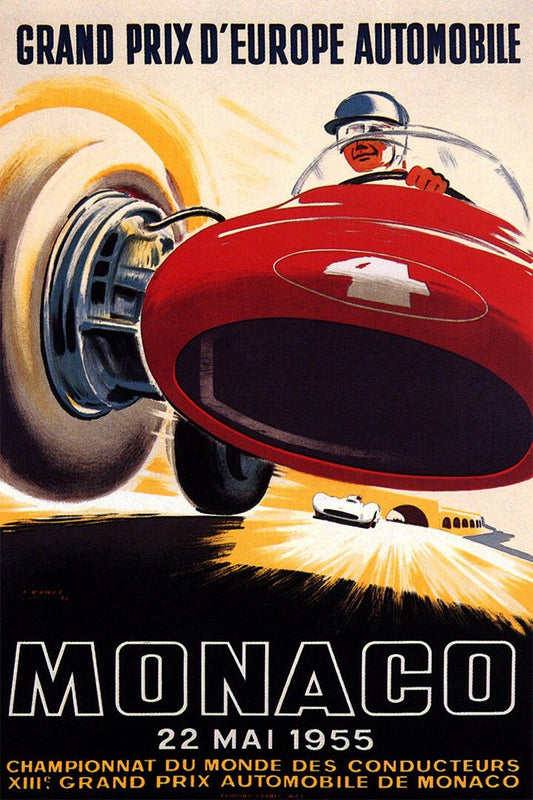 24 Hours Of Le Mans 1955S Auto Races Vintage Style Jigsaw Puzzle