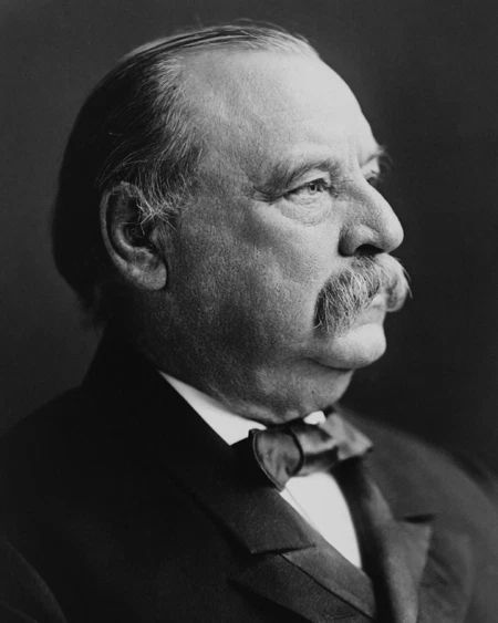 24Th Us President Grover Cleveland Magnet Glossy Magnet Vintage