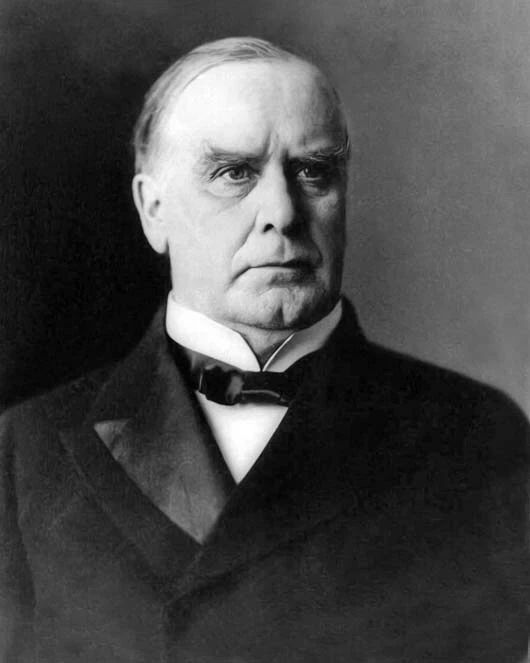 25Th Us President William Mckinley Glossy Magnet Political Magnet 1