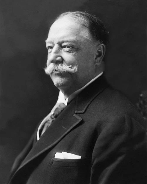 27Th Us President William H Taft Glossy Keychain Historical Keychain