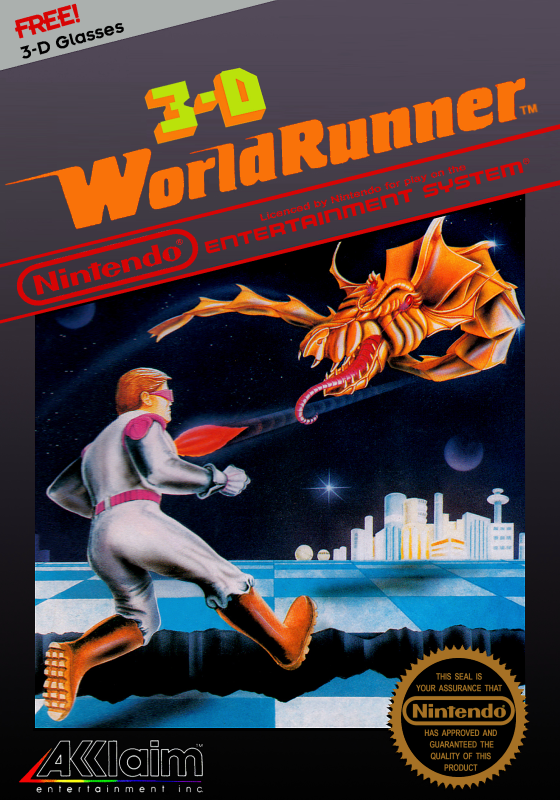3-D Worldrunner (Usa) Nes Keychain