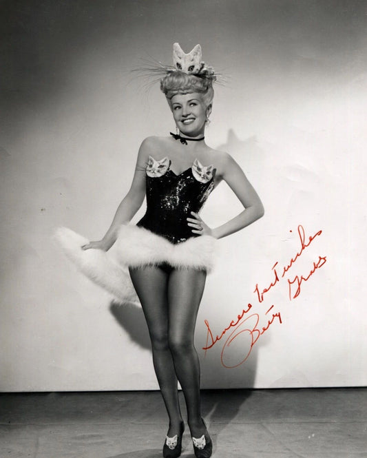 30S & 40S Actress Betty Grable Pin Up Poster Picture Photo