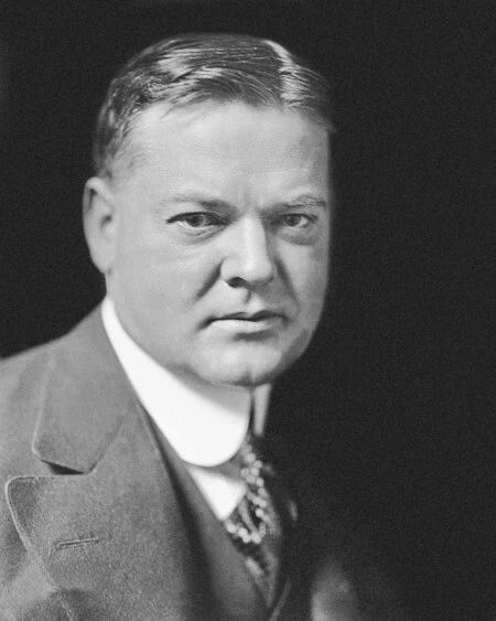 31St Us President Herbert Hoover Glossy Magnet Political Magnet