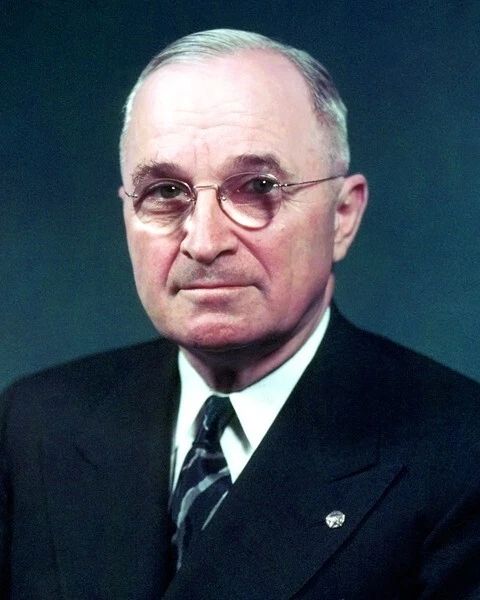33Rd Us President Harry S Truman Glossy Keychain Political Print Keychaingraph
