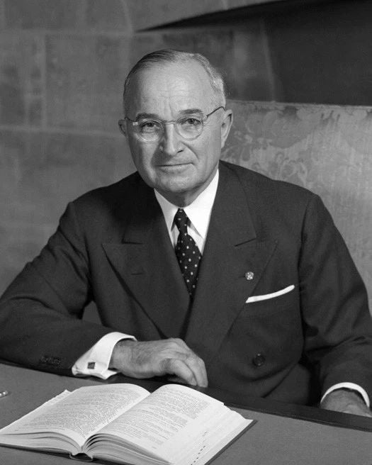 33Rd Us President Harry S Truman Glossy Magnet Political Magnet