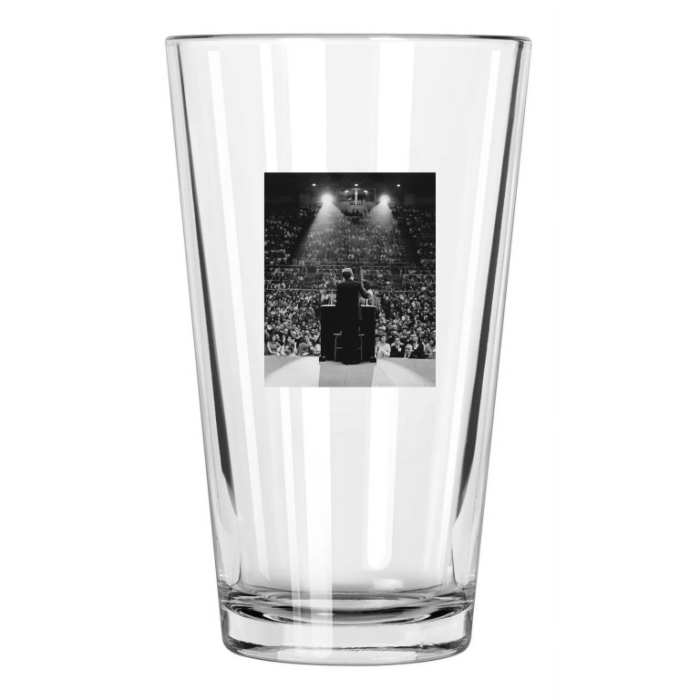 35Th President John F Kennedy Jfk Photo Historical 2 Pint Beer Drinking Glass