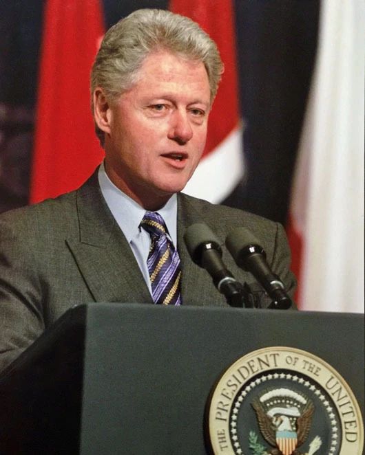 42Nd Us President Bill Clinton Glossy Magnet Magnet Speech Magnet