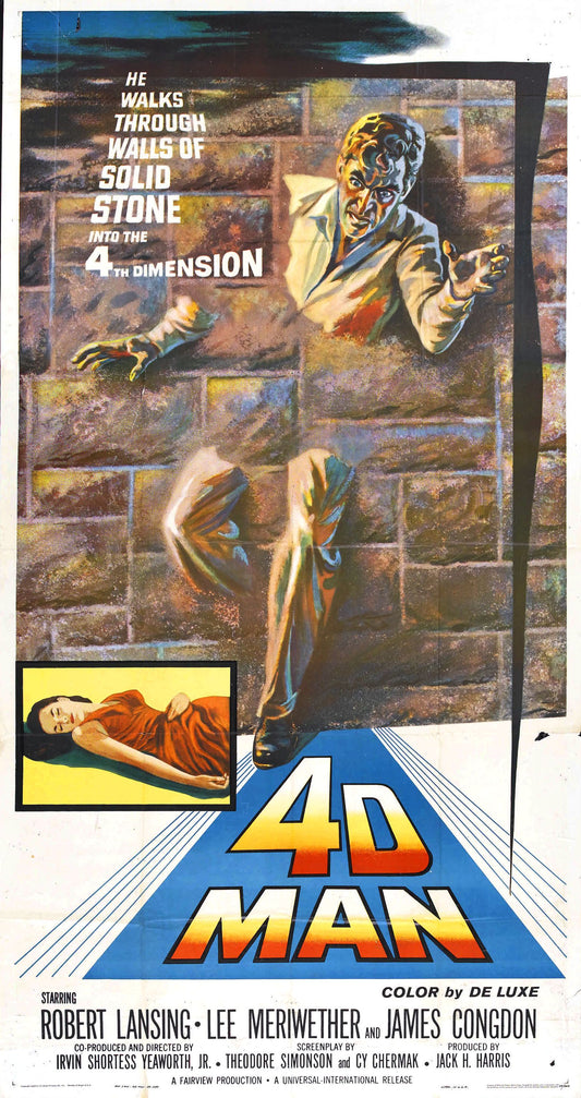 4D Man 02 Movie Magnet
