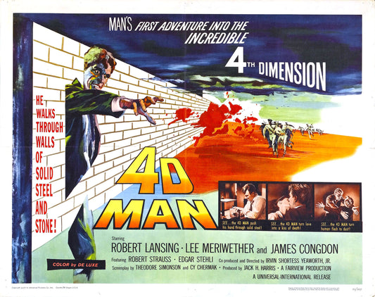 4D Man 04 Movie Magnet