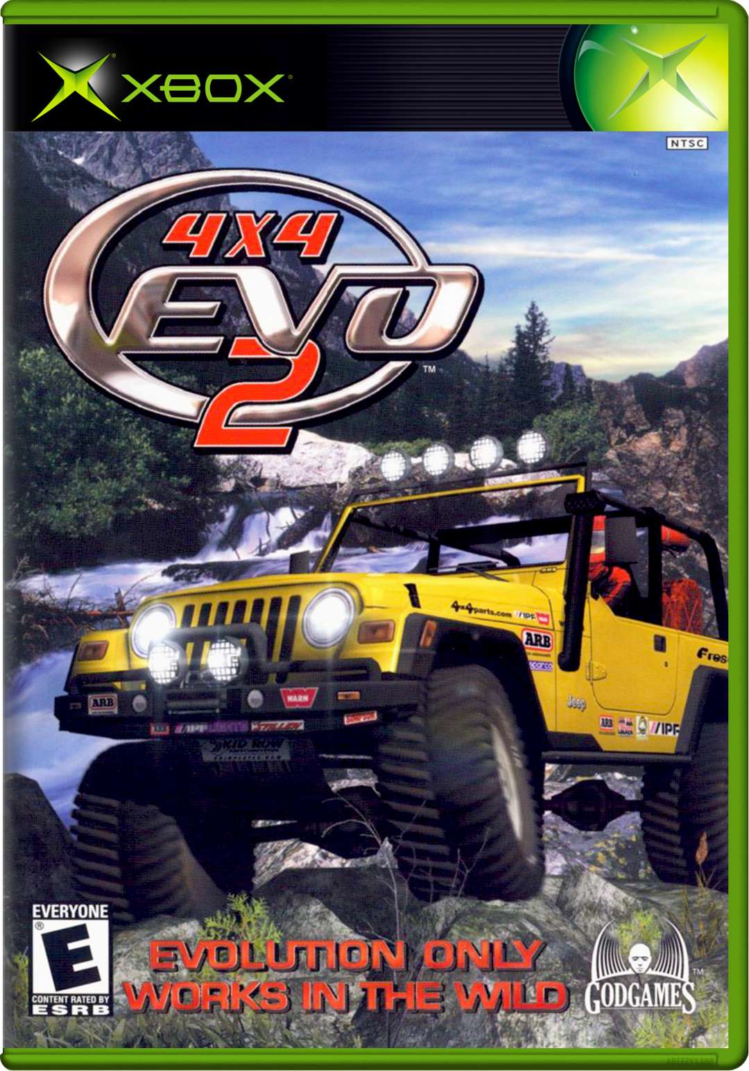 4X4 Evo 2 Xbox Keychain