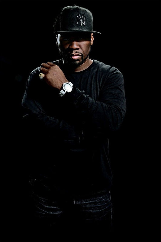 50 Cent Bullet Hole Song Rapper Actor Artist Jigsaw Puzzle