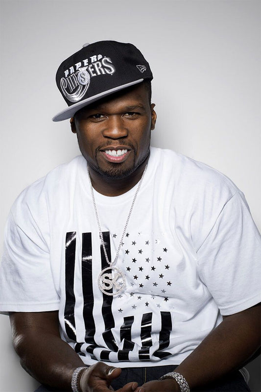 50 Cent Hip Hop Rapper Musician Famous Print Jigsaw Puzzle