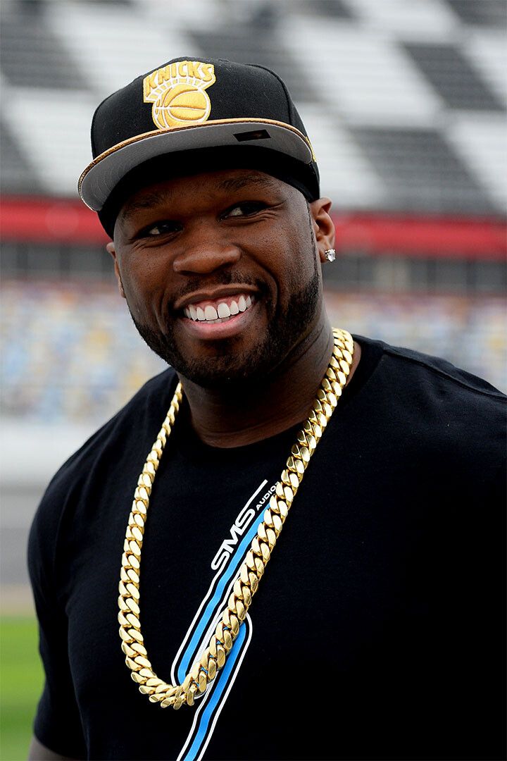 50 Cent Legend Rapper Musician Painting Jigsaw Puzzle