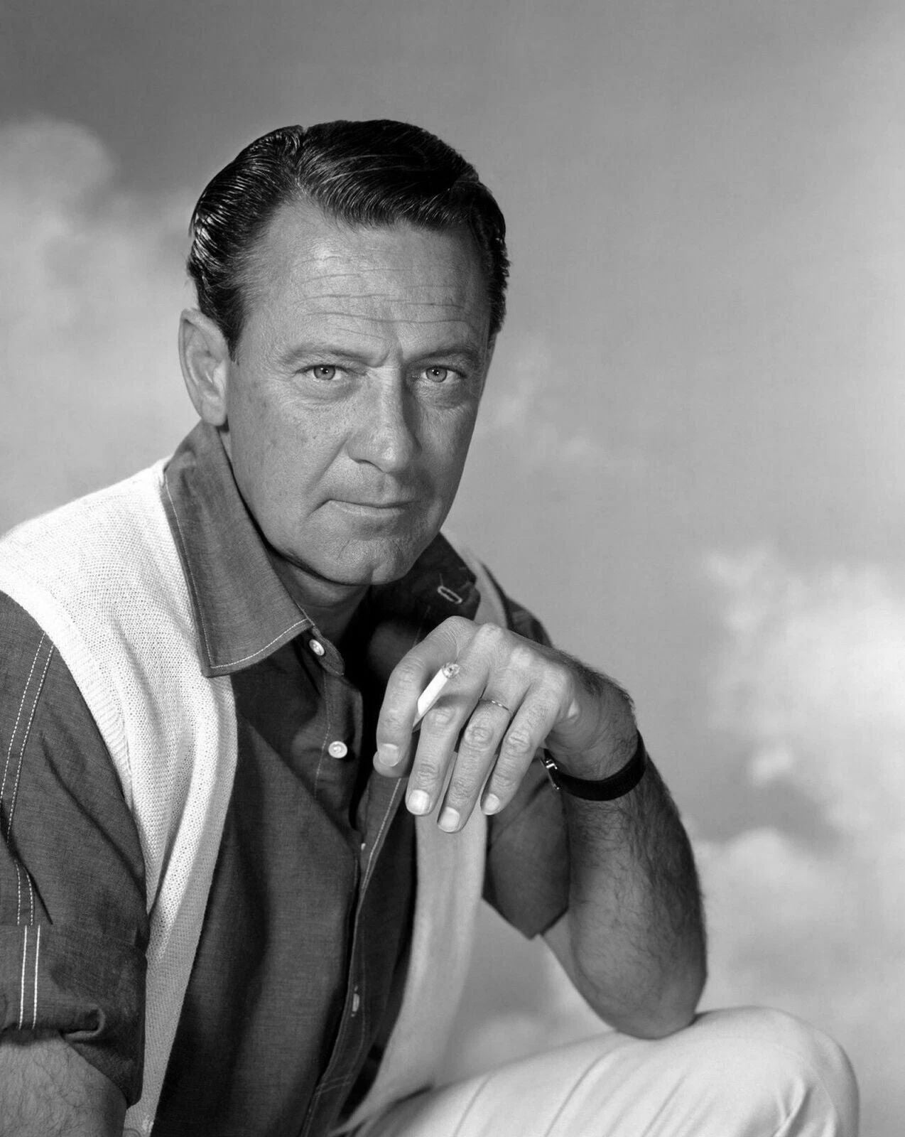 50S Actor William Holden Classic Retro Vintage Portrait Picture Magnet
