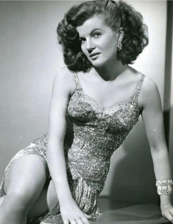50S French Actress Corinne Calvet Publicity Picture Magnet Magnet Print