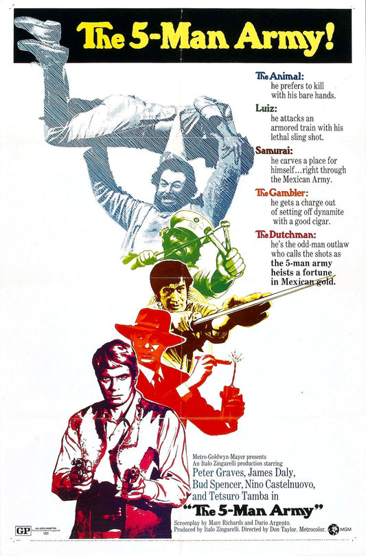 5 Man Army 01 Movie Keychain