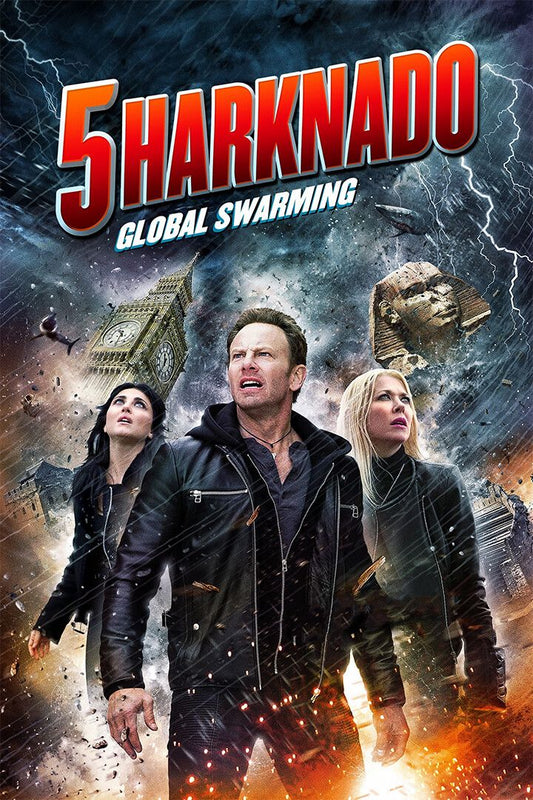 5 Harknado Science Fiction Comedy Film Series Art Home Decor Jigsaw Puzzle