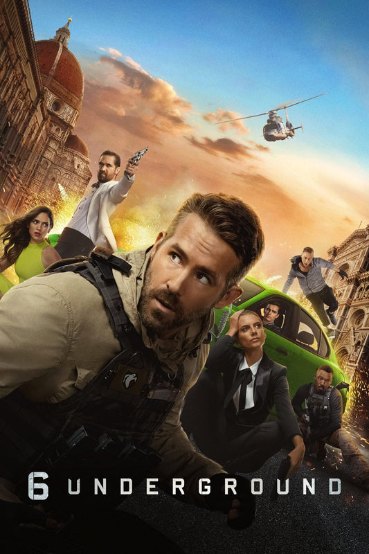 6 Underground (2019) Movie Magnet