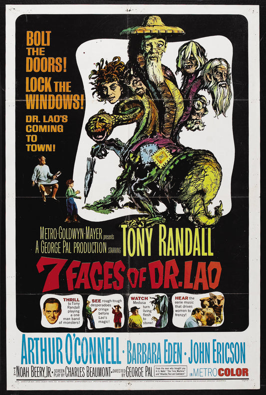 7 Faces Of Dr Lao 01 Movie Magnet