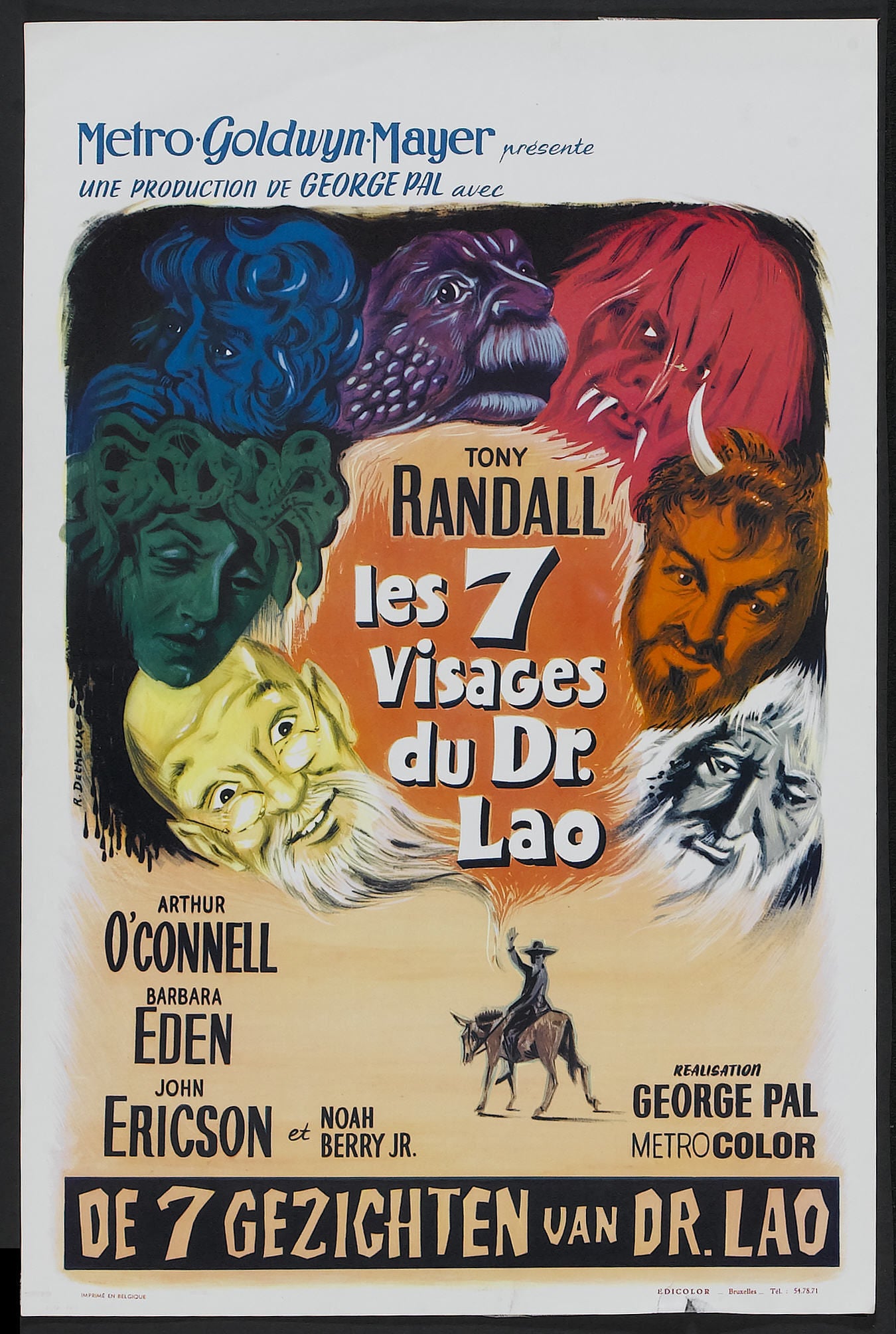 7 Faces Of Dr Lao 02 Movie Magnet