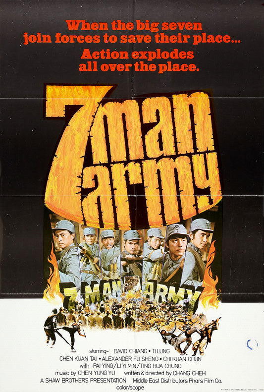 7 Man Army 01 Movie Magnet