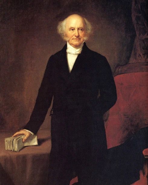 8Th Us President Martin Van Buren Glossy Magnet George P.A.Webp. Healy Magnet