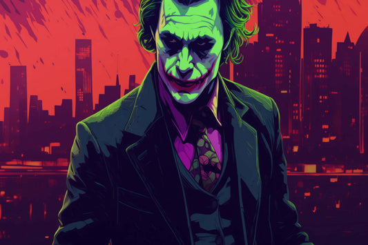 Joker Dc Comics Comic Book Poster Print Wall Art