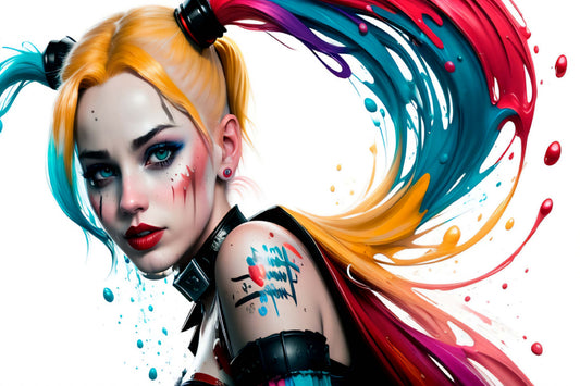 Harley Quinn Dc Comics Comic Book Poster Print Wall Art