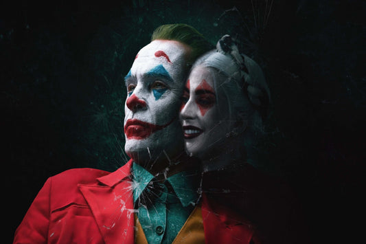 Joker 2 Harley Quinn Movie 2024 Comic Book Poster Print Wall Art