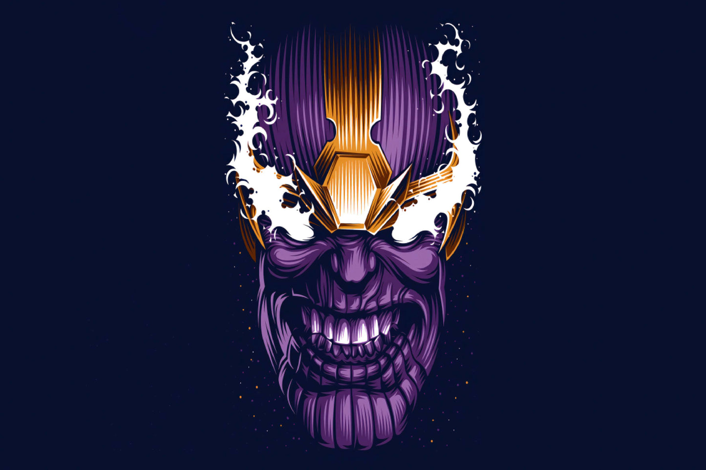 Thanos Marvel Comic Book Poster Print Wall Art