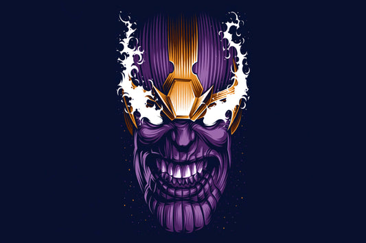 Thanos Marvel Comic Book Poster Print Wall Art