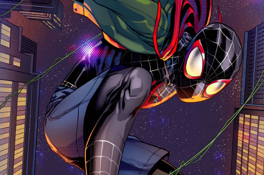 Miles Morales Spider Man Comic Book Poster Print Wall Art