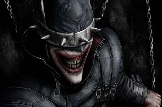 The Batman Who Laughs Supervillain Comic Book Poster Print Wall Art