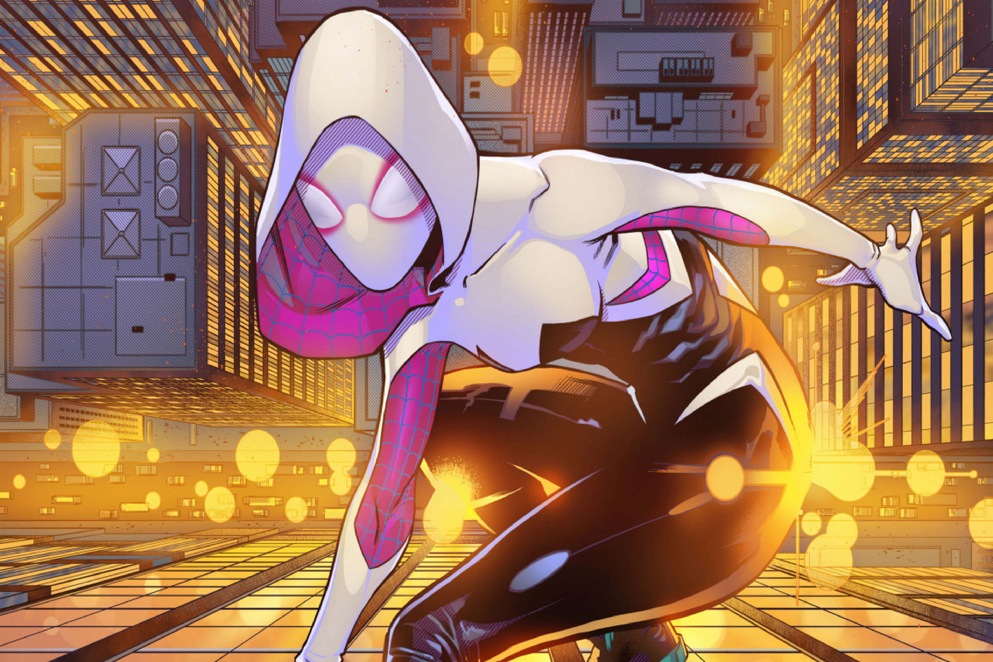 Spider Gwen Marvel Superhero Comic Book Poster Print Wall Art