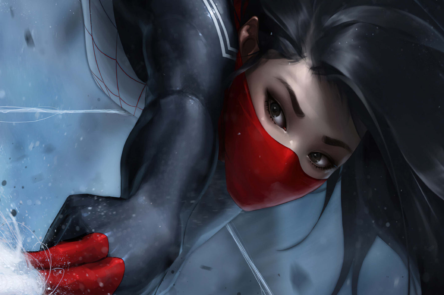 Silk Marvel Superhero Comic Book Poster Print Wall Art