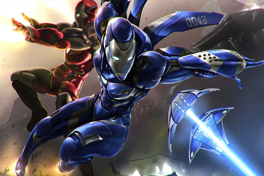 Iron Man Rescue Comic Book Jigsaw Puzzle