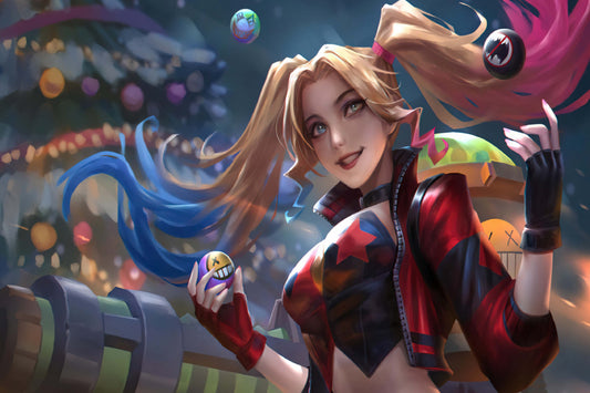 Harley Quinn Dc Art Comic Book Jigsaw Puzzle