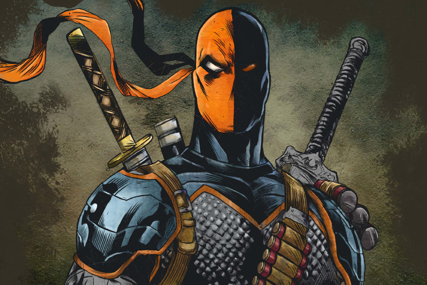 Deathstroke Dc Comics Comic Book Poster Print Wall Art